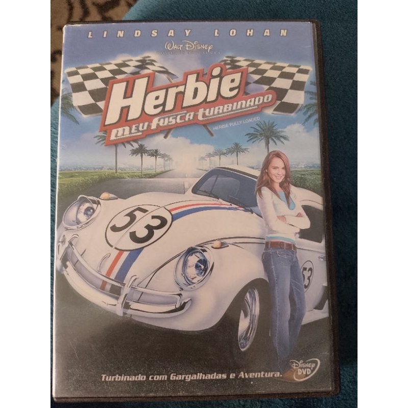 DVD ORIGINAL HERBIE MEU FUSCA TURBINADO.