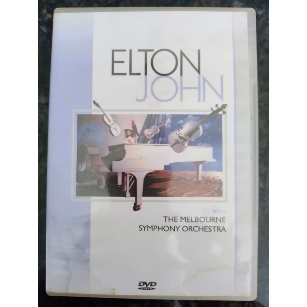 DVD Música Elton John The Melbourne Symphony Orchestra