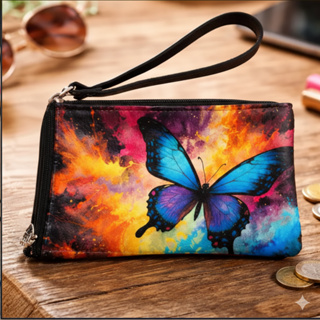 Bolsa de Mão Carteira Femina Porta Celular Documentos em Oferta na Shopee