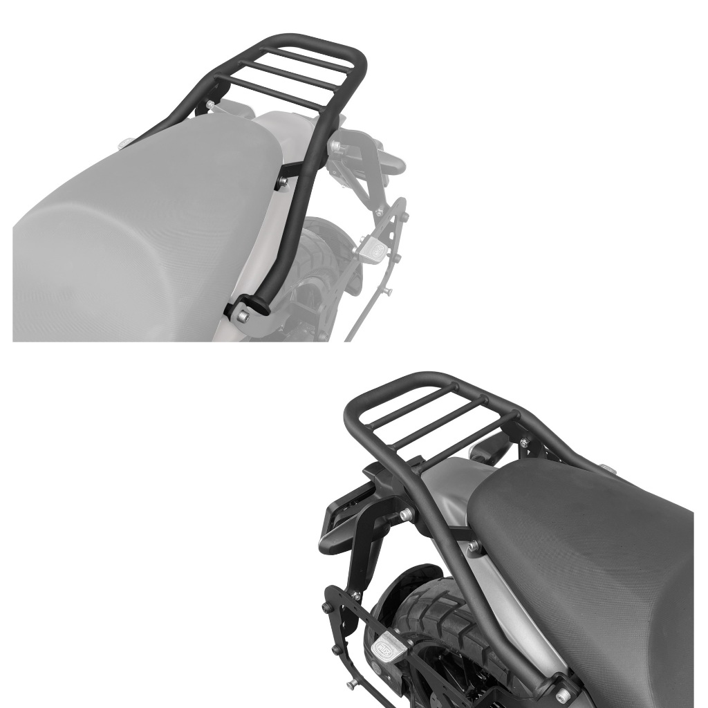 Suporte para Bau traseiro Bagageiro Scam - Royal Enfield Guerrilla 450 2026 2027