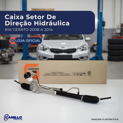 Caixa Setor de Direção Hidráulica Kia Cerato 2008 2009 2010 2011 2012 2013 2014 Genuine Automotive