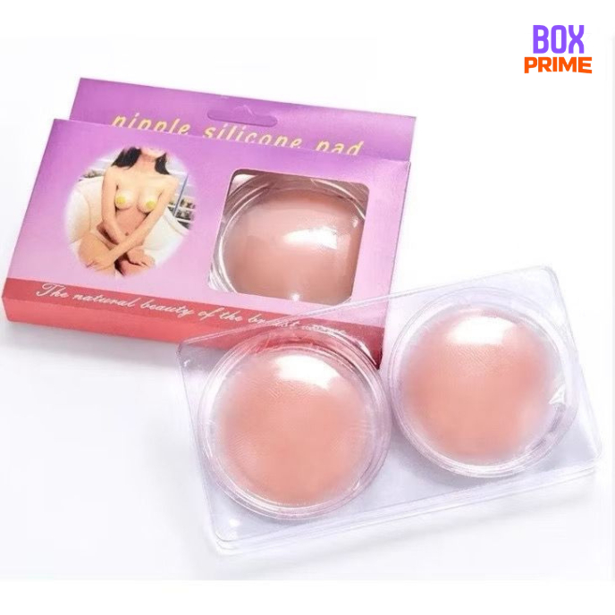 Kit Protetor e Tapa Mamilo Silicone Adesivo Invisível Reutilizável.