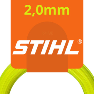 Fio de Nylon 2,5mm ou 2,0mm Redondo Carretel de Roçadeira 40, 30, 20, 15, 10 e 5 Metros Cortador de Grama em Oferta na Shopee