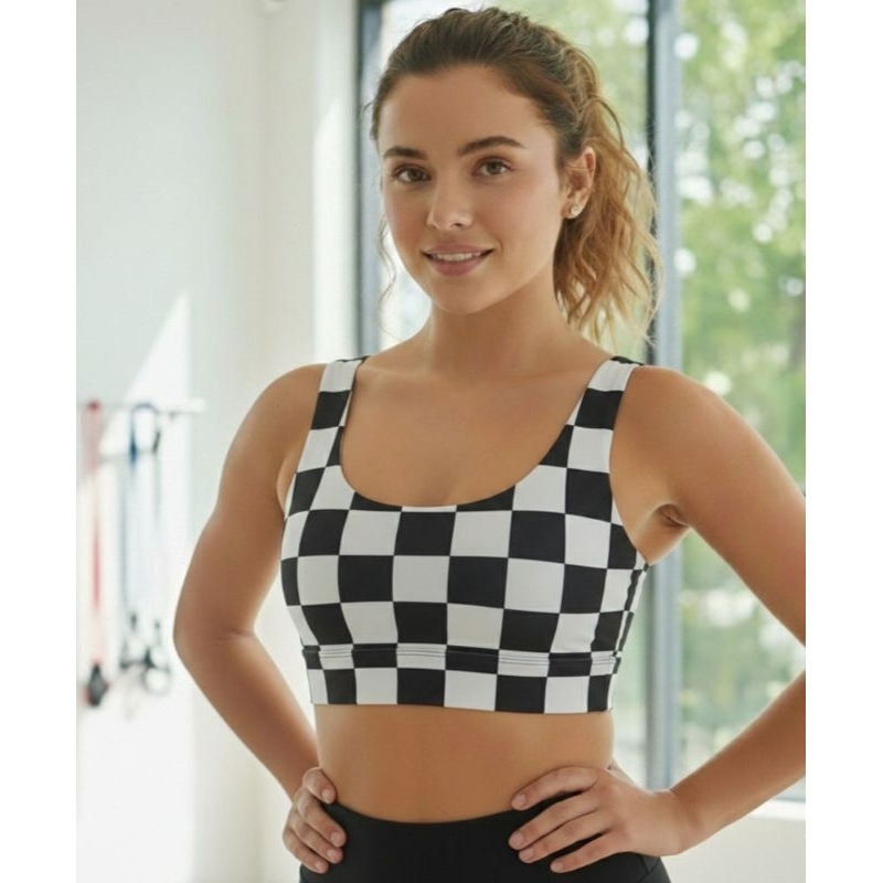 Top Cropped Feminino Academia Fitness Suplex Premium Regata Sem Bojo Treino
