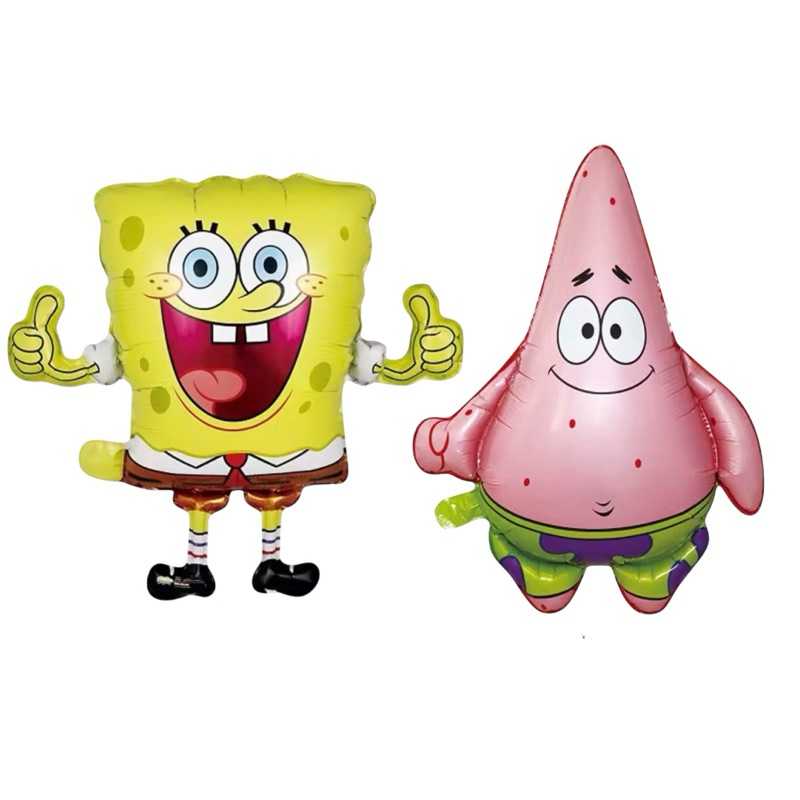 kit C/1/2 Balão Metalizado Bob Esponja/Patrick em Oferta na Shopee