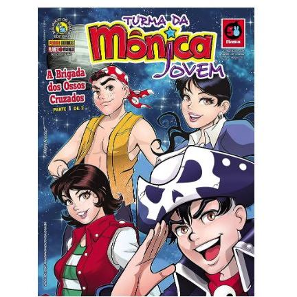 A Brigada Dos Ossos Cruzados Parte 1 De 2 Vol 65 - Turma Da Mônica Jovem - Mauricio De Sousa