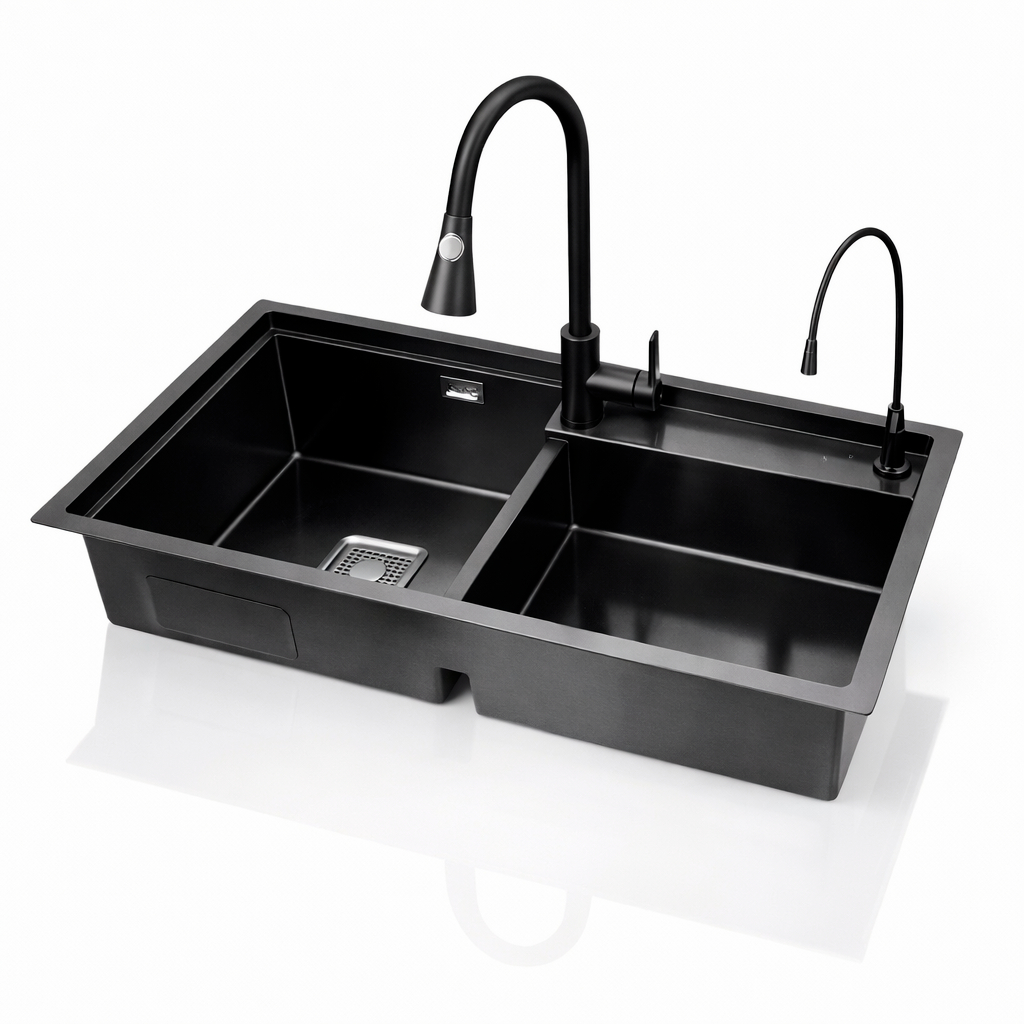 Cuba Gourmet Inox Grafite 75x45x22cm com Acessórios