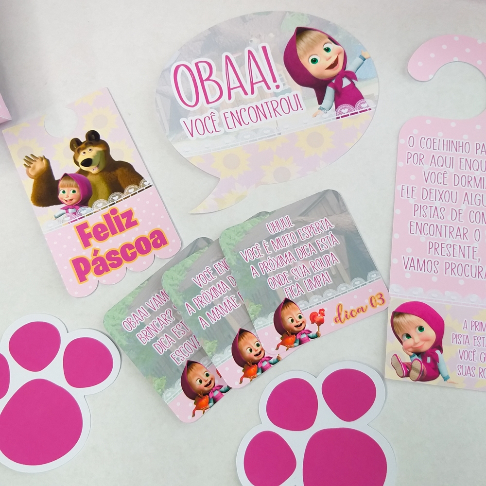 CAÇA AOS OVOS ESPECIAL DE PÁSCOA MASHA E O URSO– BRINCADEIRA CHOCOLATE ALEGRIA PÁSCOA DIVERSÃO