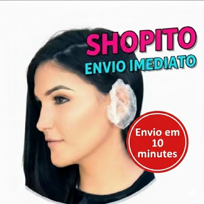 Protetor de Orelha Descartável para Tintura de Cabelo | Salão de Beleza 100 unidades em Oferta na Shopee
