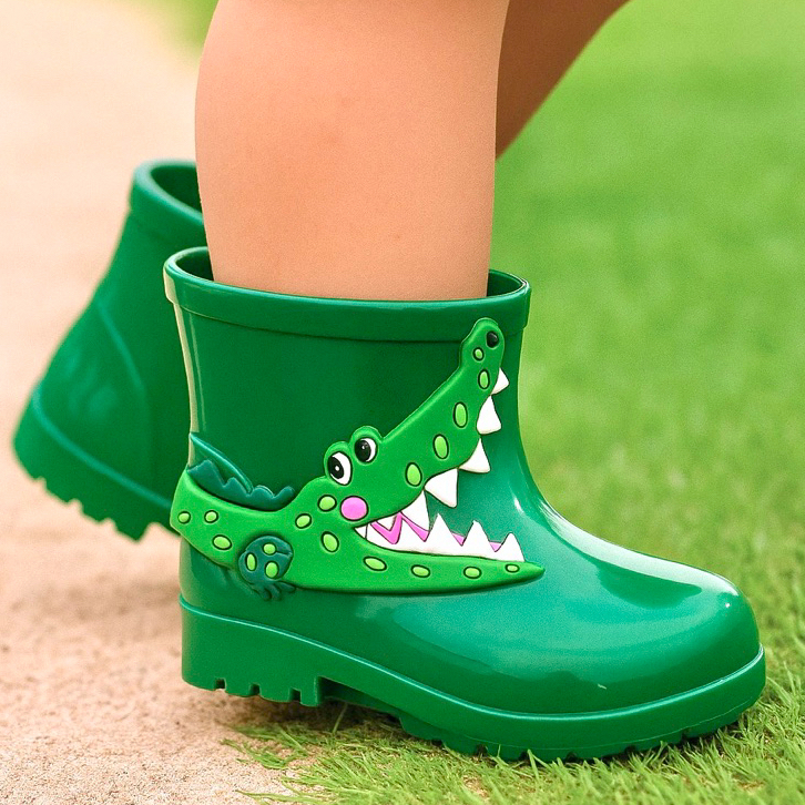 Galocha Bota Infantil Menino Masculina Criança Leve Confortável Maria Fiore