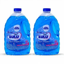 Kit 2 Coala Zulu Lava Roupas Liquido 3L Perfumes Sabão Concentrado