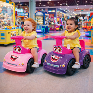 Totoka Carrinho Andador Infantil Menina com 4 Blocos de Encaixe, Buzina e Porta-Malas Suporta 40kg em Oferta na Shopee