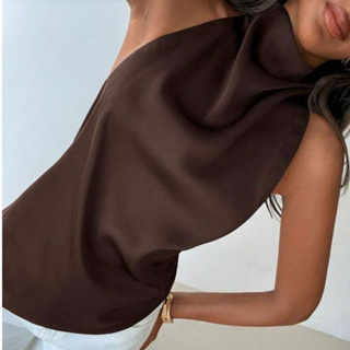 Blusa Feminina Elegante Frente única Gola Alta Boba Moda em Oferta na Shopee