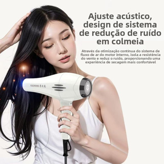 Secador de Cabelo 110v Profissional 4800w - Voltagem 110v--6881 em Oferta na Shopee