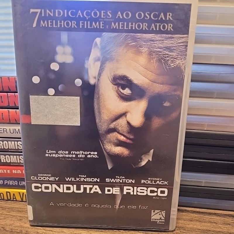 DVD Original Conduta De Risco - George Clooney