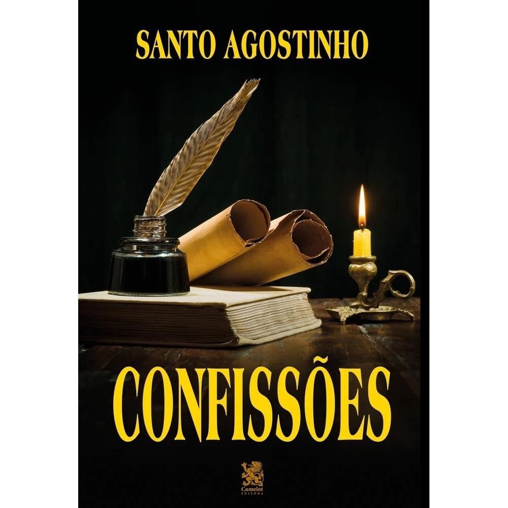 Confissões de Santo Agostinho - Livro autobiográfico - Camelot Editora
