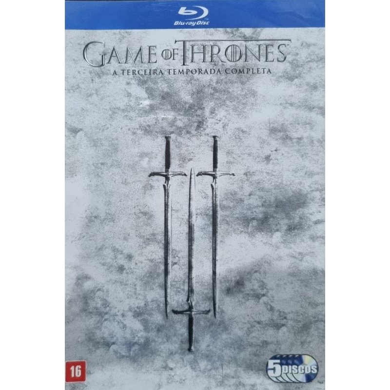 Bluray Game of Thrones 3 temporada completa