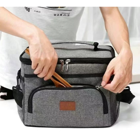 16L grande capacidade à prova de vazamento lancheira térmica grande piquenique frio e quente pacote isolado bolsa de omb