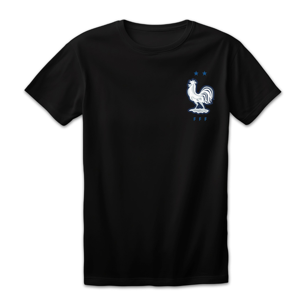 Camiseta Unissex Estampa França Copa Do Mundo 2026 Futebol Algodão Conforto Edição Limitada Verão