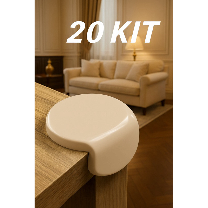 1/4/12/20 Peças Quadrado/Rotundidade Protetor De Quina Mesa Segurança Para Crianças E Bebes Proteção PromoçãoP3