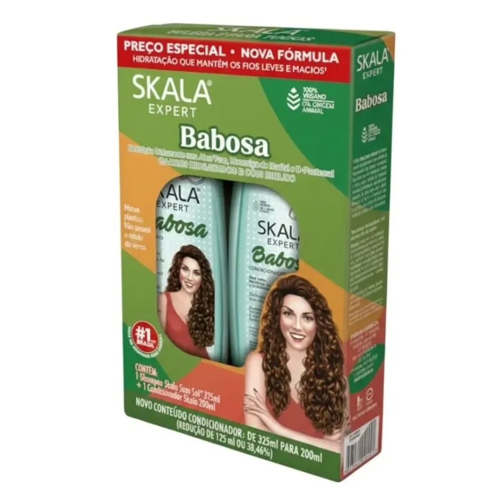 Kit Skala Babosa Shampoo e Condicionador 325ml cada