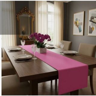 Caminho Rosa Trilho de Mesa 1,45 m x 0,45 Cm