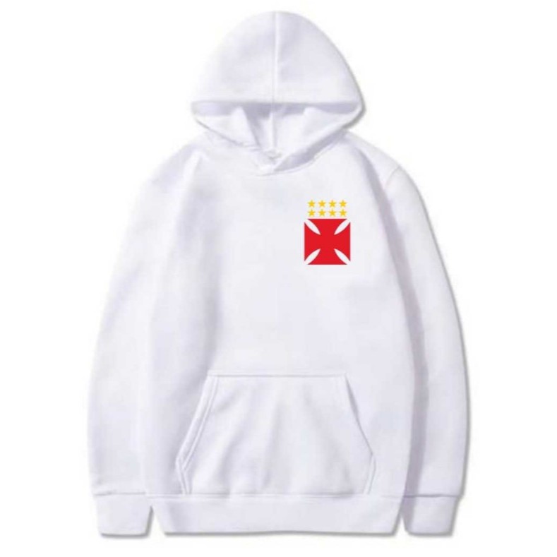 Blusa Moletom Vasco Casaco de frio Masculino e Feminino Canguru Unissex Moletons Varias Cores