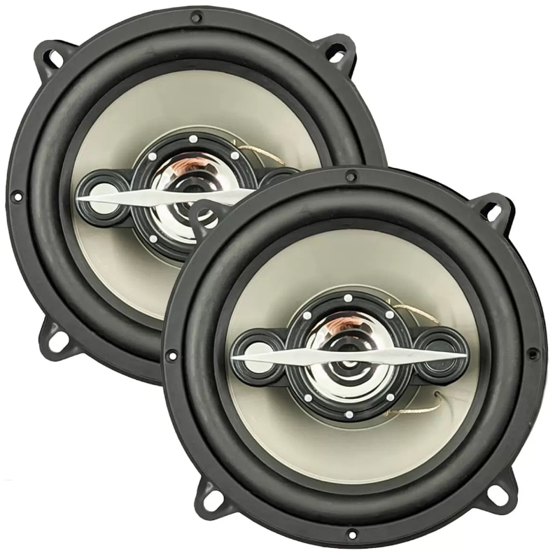 Par Alto-Falantes Automotivos Leson LS5 5 Pol 140W Quadriaxial 4 Ohms em Oferta na Shopee