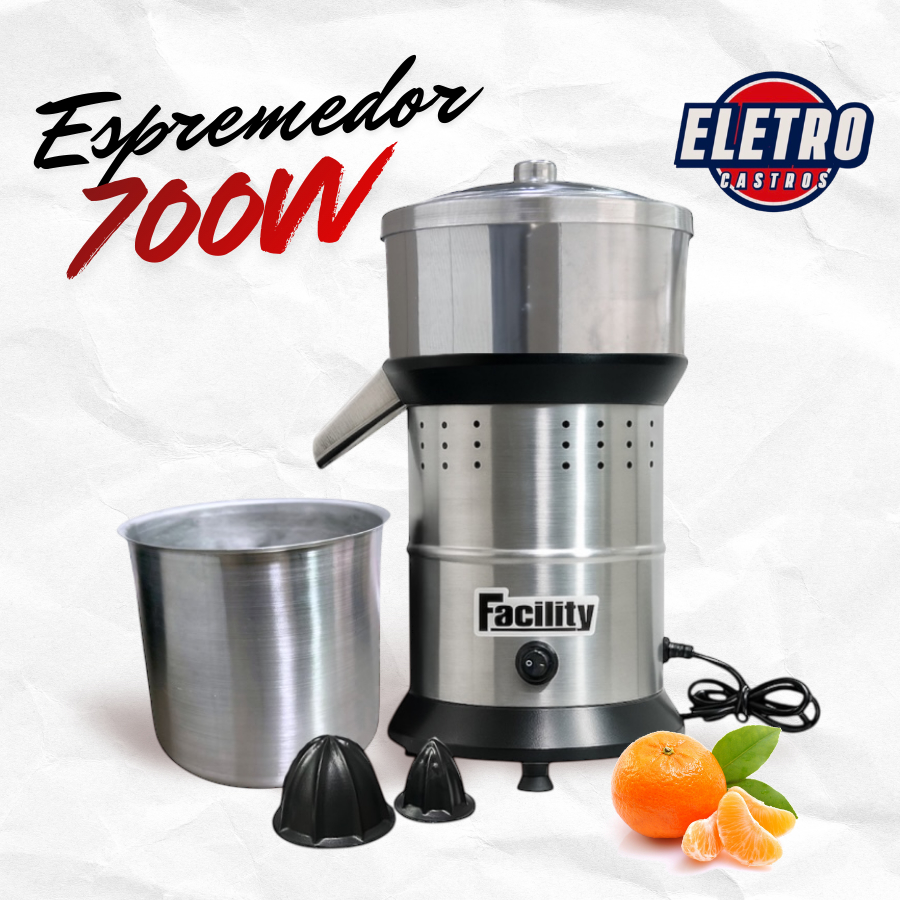 Extrator Espremedor Sucos Laranja Industrial 700Wn Profissional (Bivolt) em Oferta na Shopee