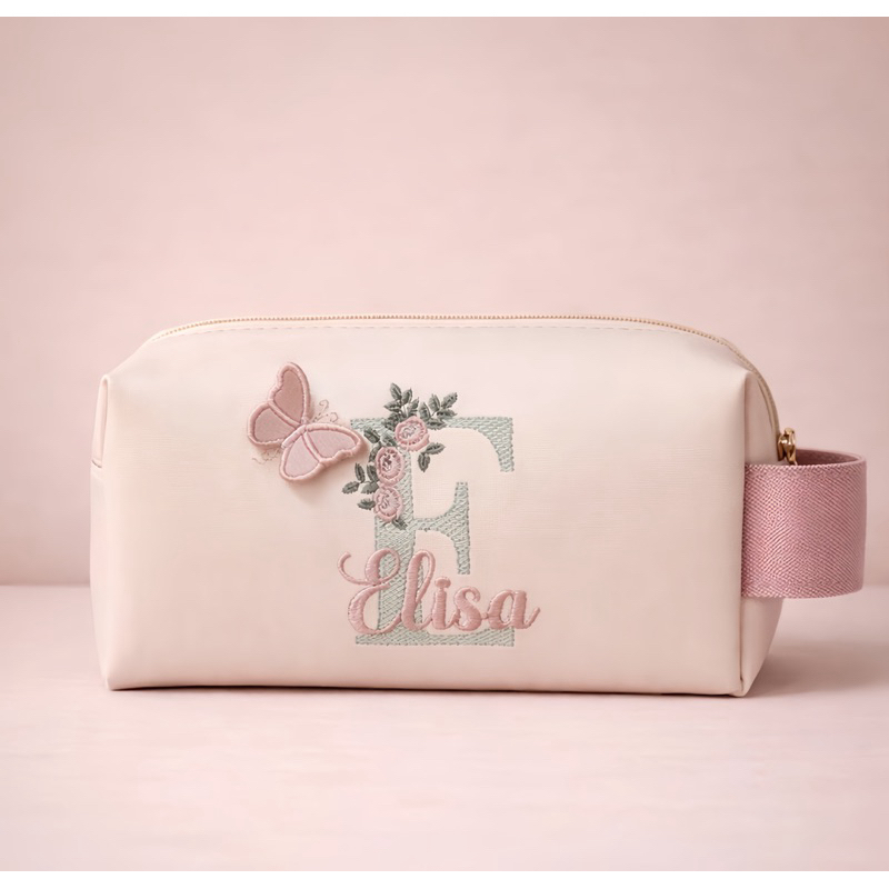 Necessaire Personalizada com Nome Bordado | Modelo Exclusivo