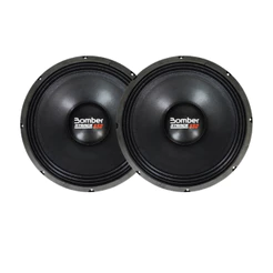 Par Alto Falante Bomber Atrack 15 Pol 1100w Rms 4 Ohms