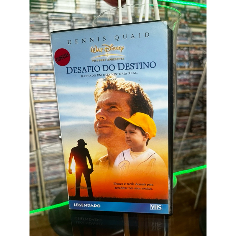 VHS “Desafio do Destino” - Disney, legendado