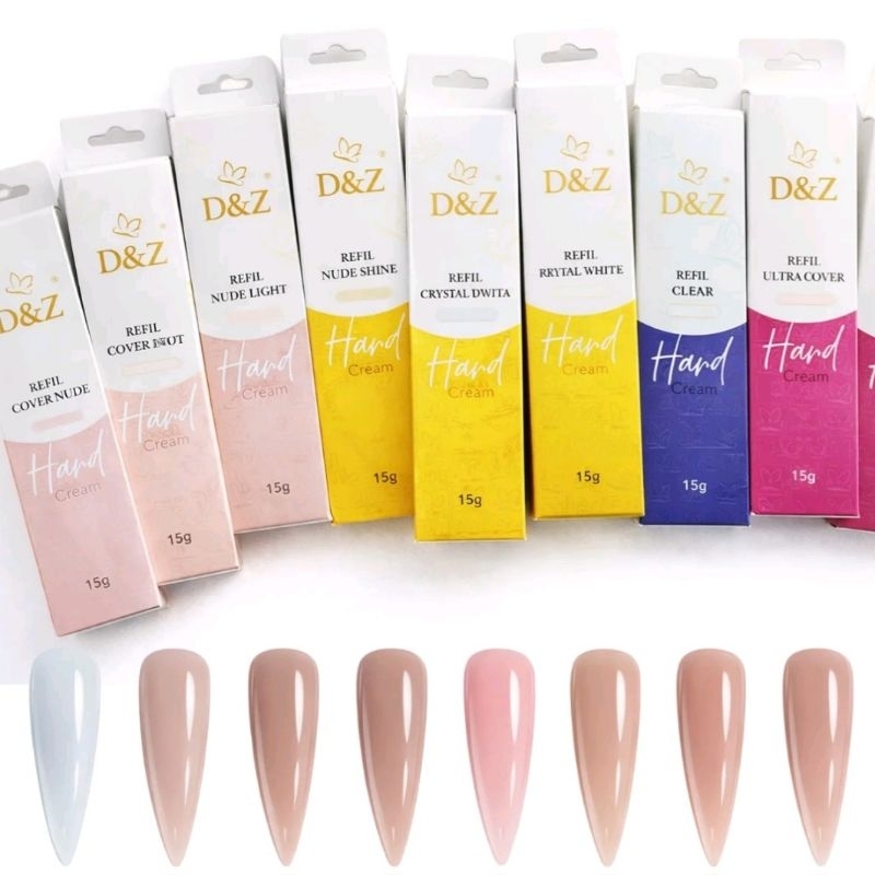 Sache Refil Gel UV/Led D&Z Gel Control - 15ml Unha