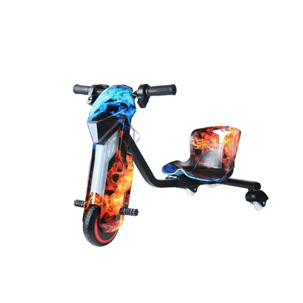 Triciclo Elétrico Drift 3 Velocidades 250w Bluetooth Led Infantil