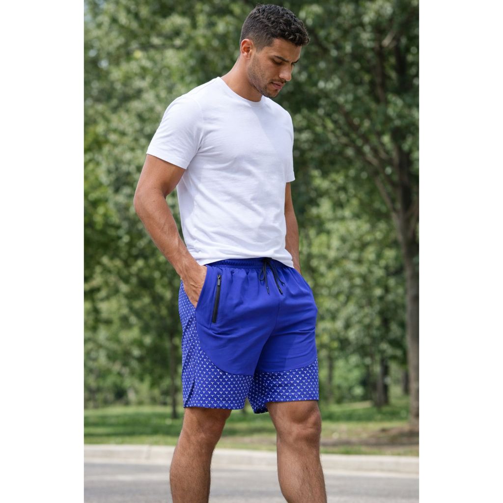 Short Masculino Tctel Bermuda 2 Bolsos Ziper Secagem Rapida Fina Leve Com Elastano Praia Corrida Casual