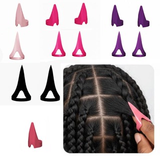 2/4/6 Anel Separação Mecha Do Cabelo P/ Trancistas, para trança, separador de cabelo - Ponta Fina em Oferta na Shopee
