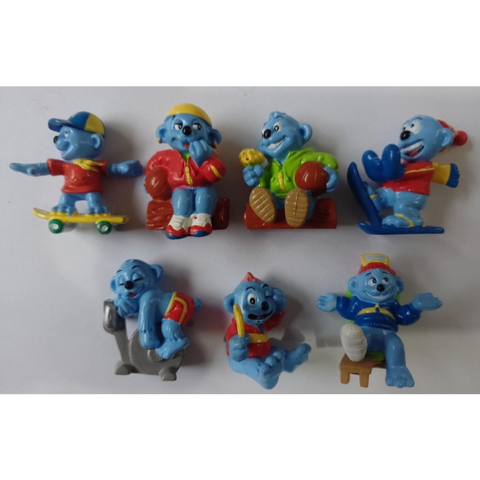 Kinder ovo - Koala Action (Firma Schöller ano 2004) Lote com 7 personagens