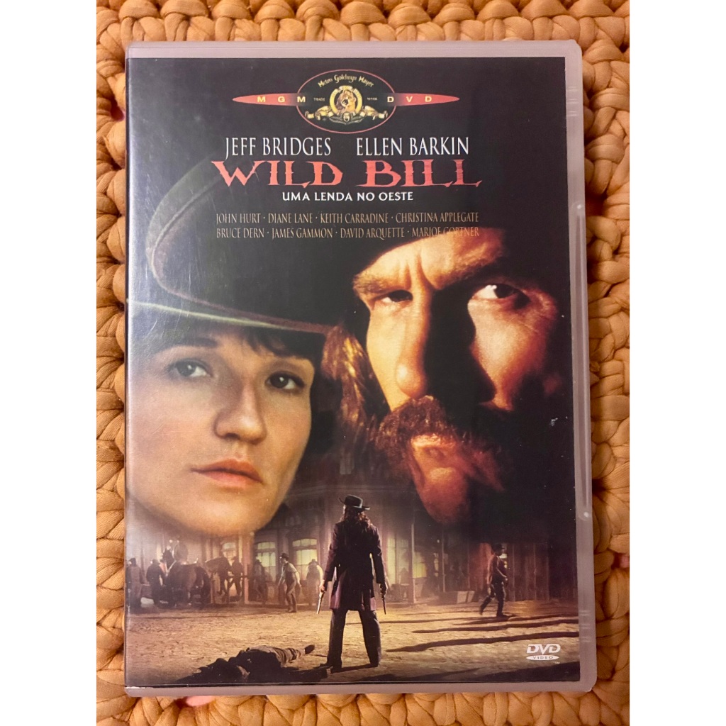 Dvd Wild Bill - Uma Lenda no Oeste - Walter Hill - Jeff Bridges - Original