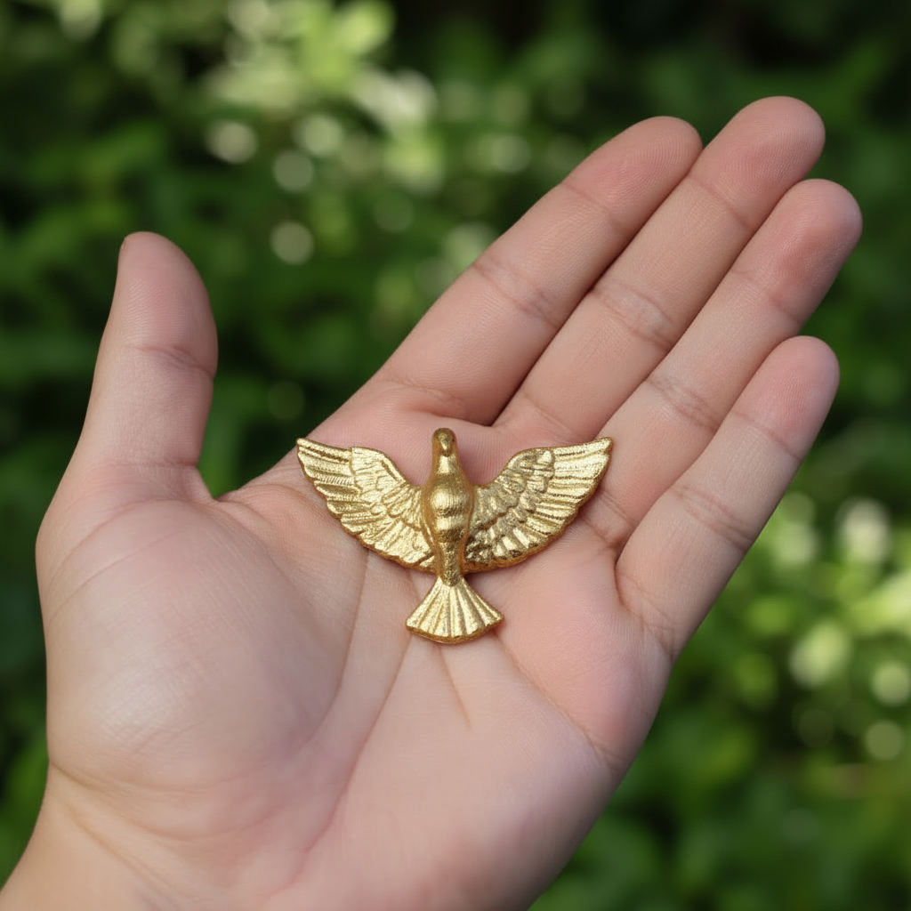 Kit 30 Divino Espírito Santo Mini Resina Lembrança Batizado Artesanato em Oferta na Shopee