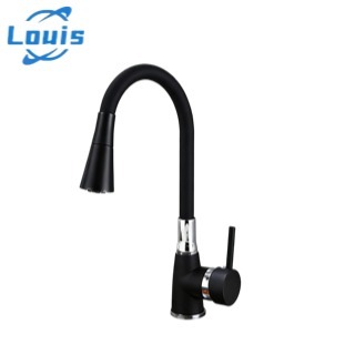 Louis Torneira Preta Flexível com Duplo Jato - Cabo Ajustável Manualmente que mantém a forma em Oferta na Shopee