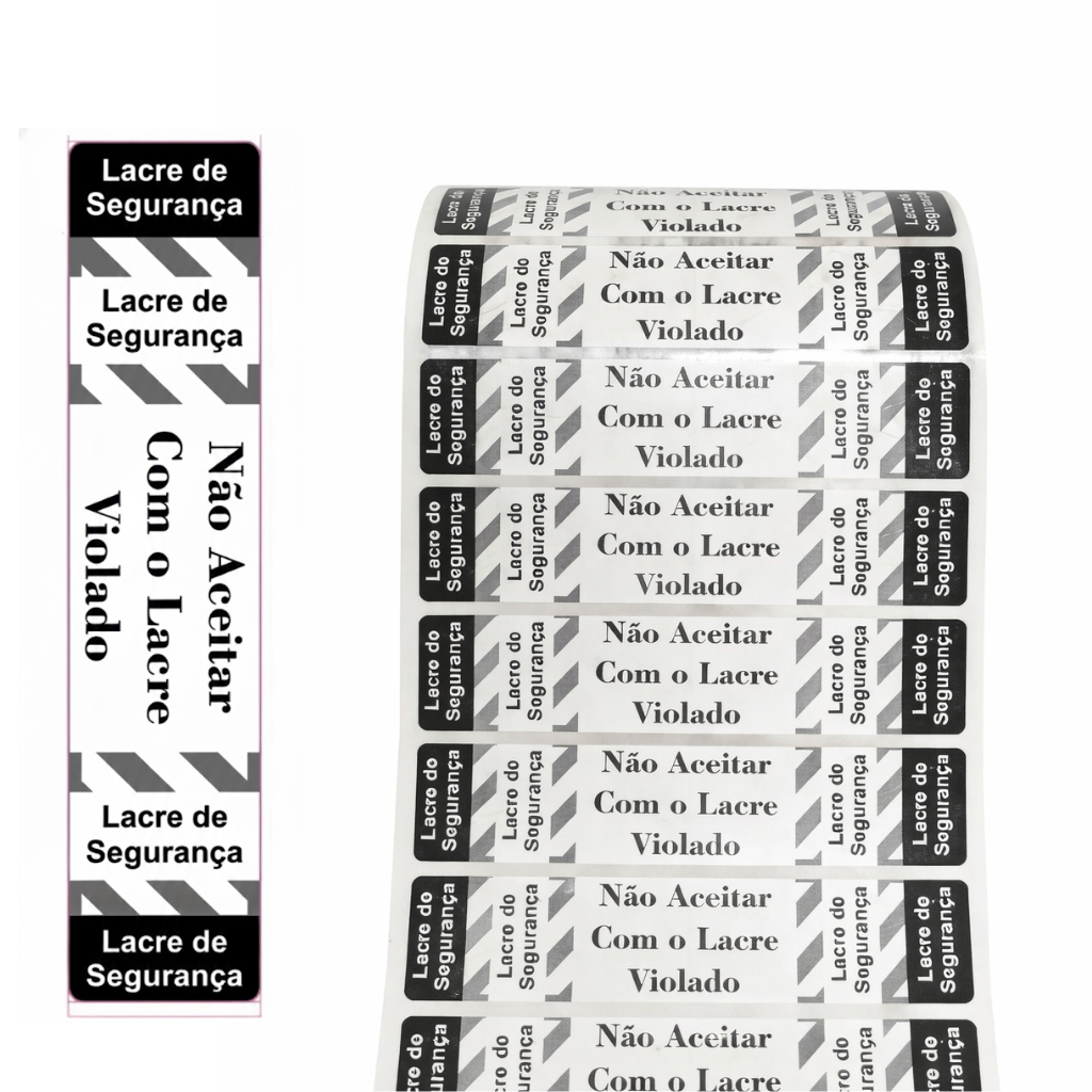 Etiqueta Lacre Delivery Segurança Ifood Rappi 99 Keeta Pizzaria Preto em Oferta na Shopee