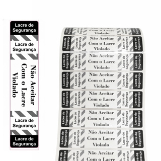 Etiqueta Lacre Delivery Segurança Ifood Rappi 99 Keeta Pizzaria Preto em Oferta na Shopee