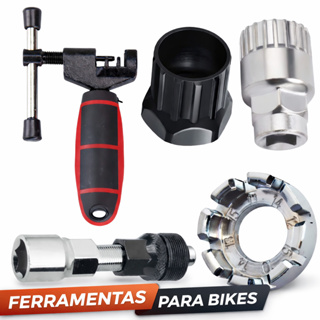 Kit Chave Ferramenta Para Bike Extrator Corrente Pino Raio K7 Pedivela Movimento Central Reparo Mtb em Oferta na Shopee