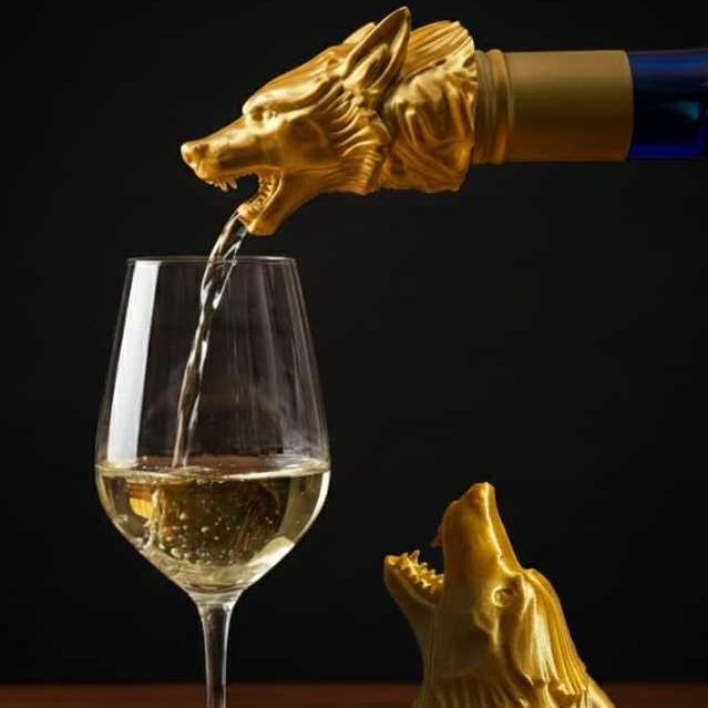 Bico Dosador Cabeça de Lobo – Imponência e Estilo para o seu Bar em Oferta na Shopee