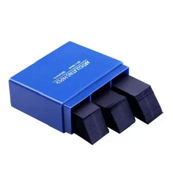 300 folhas de papel para mordida dentária descartável Carbono Articulado Dupla Face Dental Azul 55*18mm em Oferta na Shopee