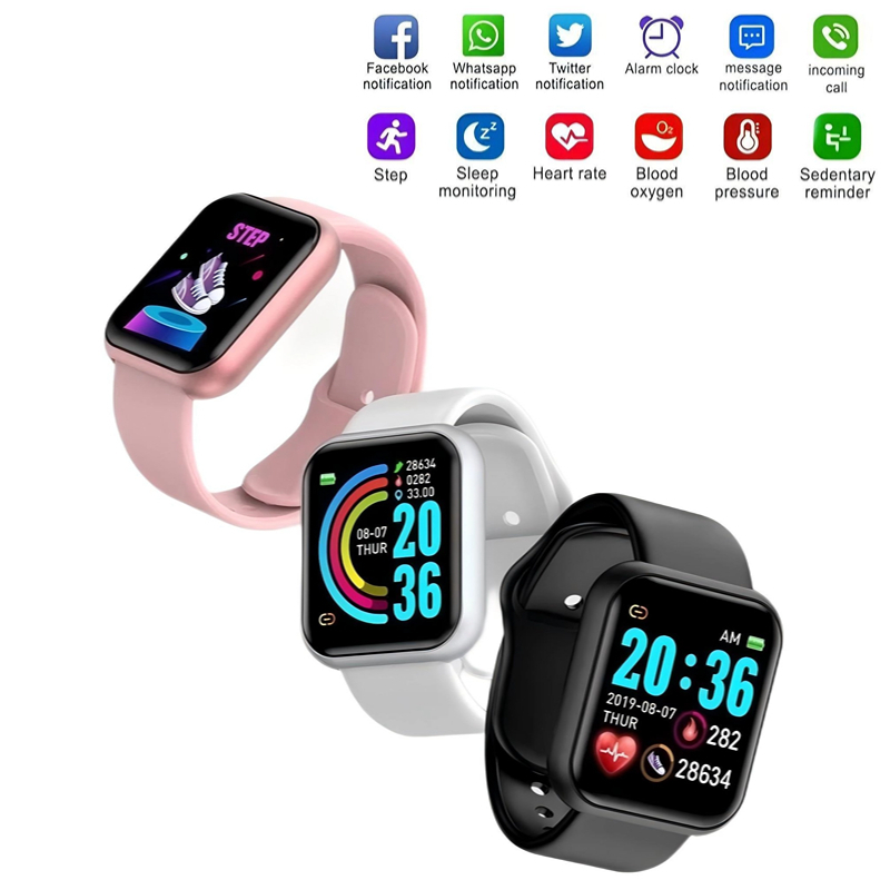 Smartwatch D20 Pró/ Coloca Foto na Tela Esportivo Bluetooth vancon em Oferta na Shopee