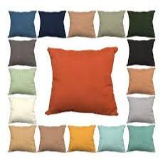 Almofadas Quadrada  Cheia com Silicone Puro 35x35cm Decorativas Quarto e Sala Cor Sortida