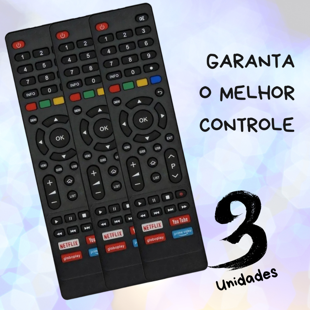 Controle Remoto Compatível Com Smart Tv Philco