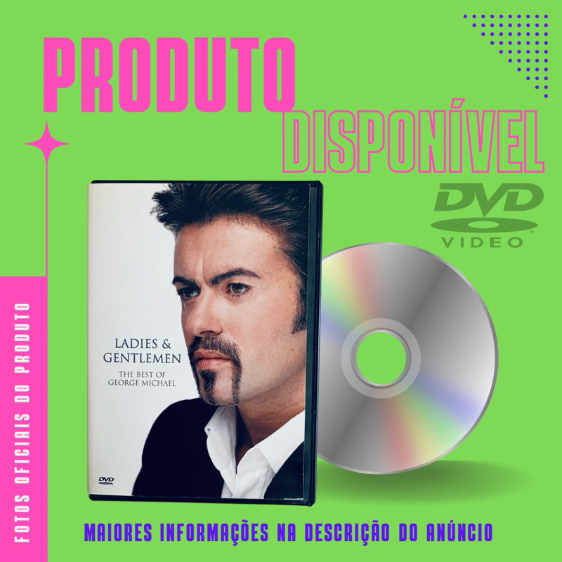 DVD GEORGE MICHAEL -  LADIES E GENTLEMEN THE BES OF GEORGE MICHAEL