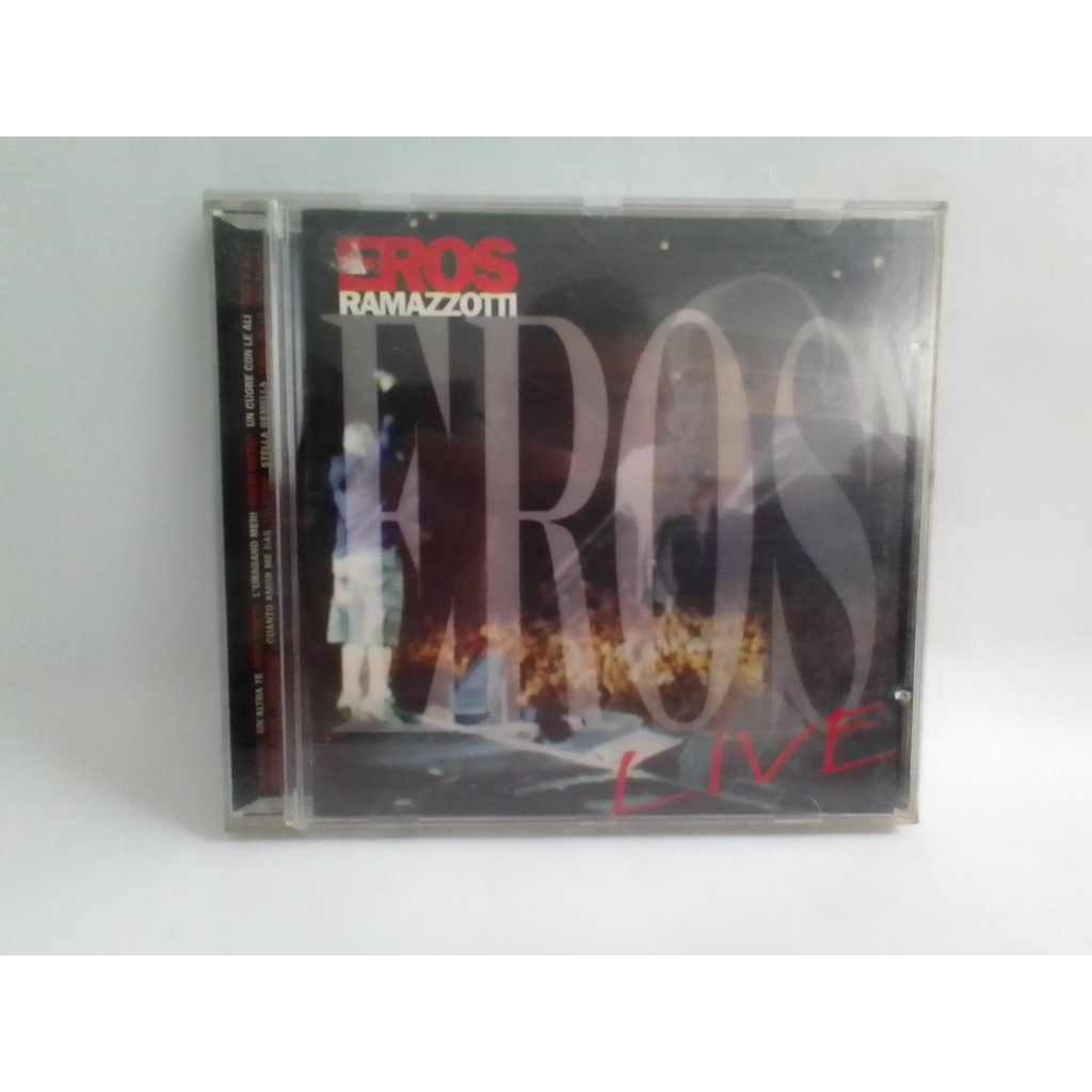 CD Usado: Eros Ramazzotti – Eros Live